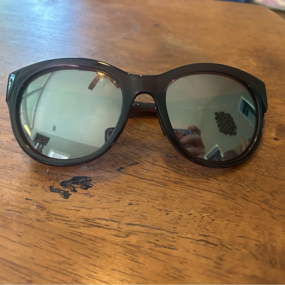 Women’s Costa Del Mar “Maya” polarized sunglasses; brown with mirrored lenses